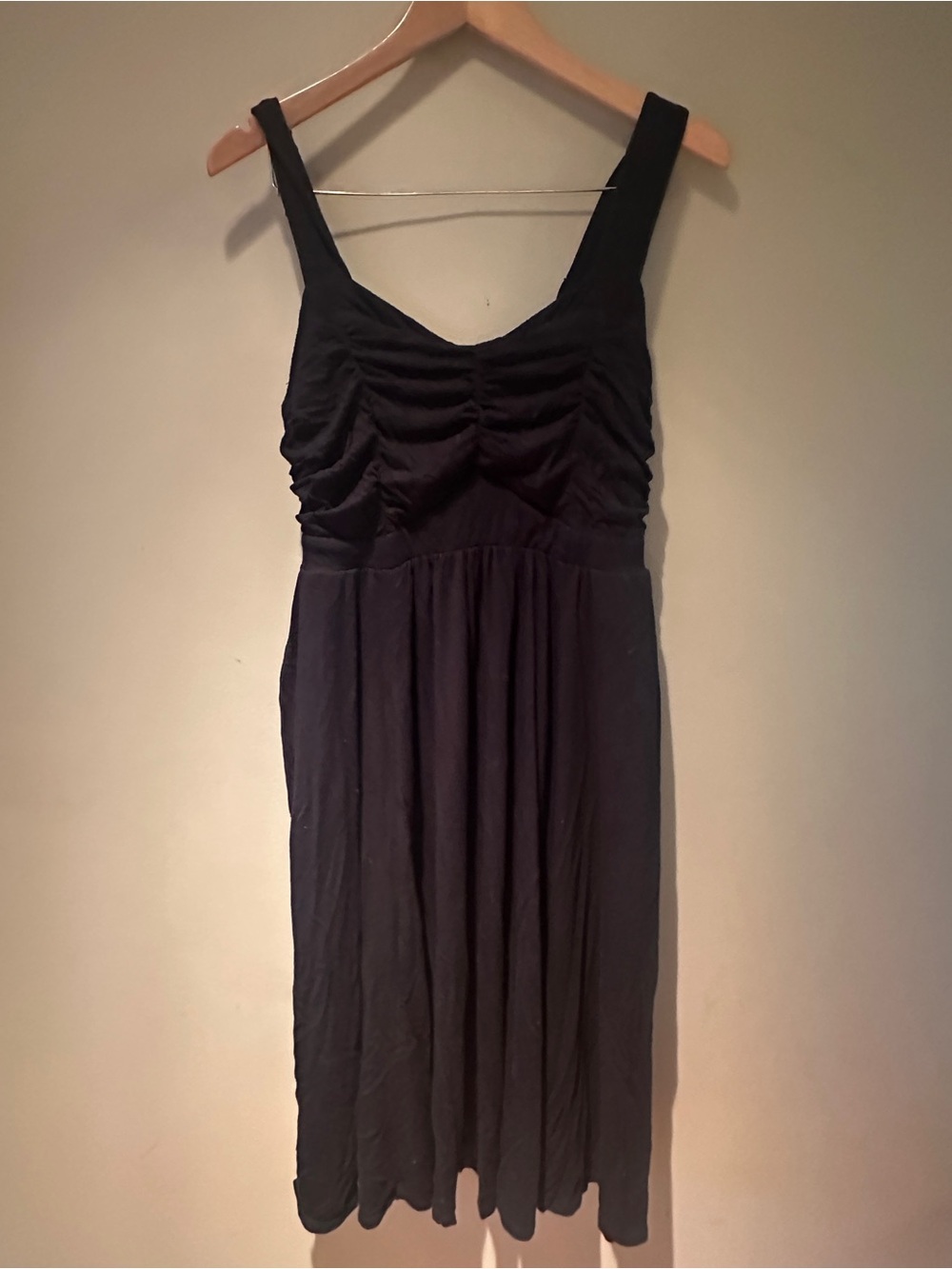 Torrid Mini Super Soft Skater Dress - Black 1 14/16 - Picture 3 of 6